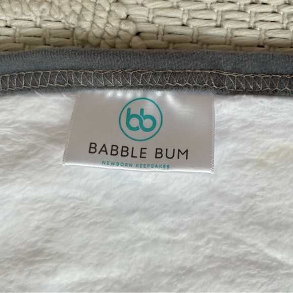 NEW Babble Bum Milestone and Holiday Baby Blanket - Picture 3 of 8